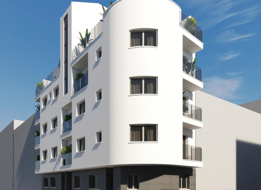 Neue Gebäude - Apartment - Torrevieja - Centro