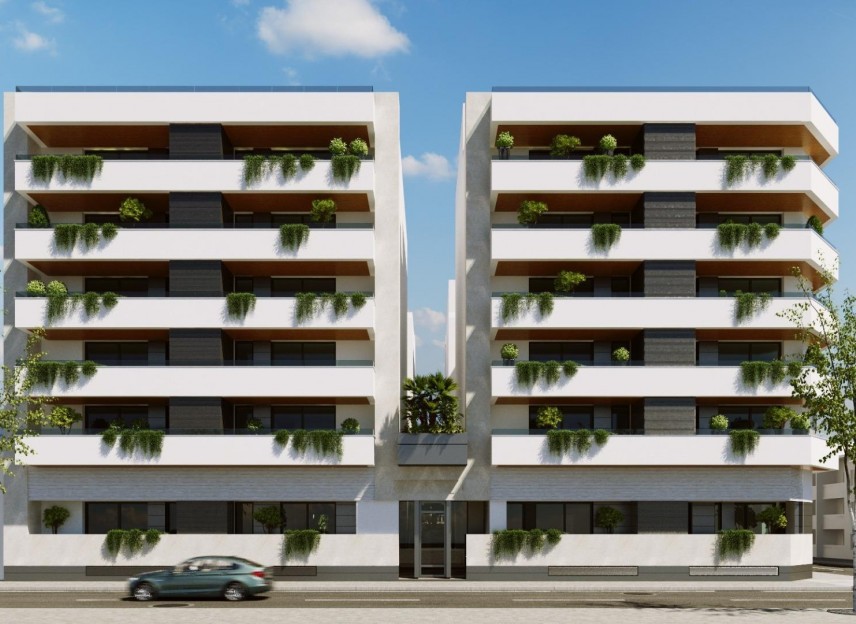 Nowy budynek - Apartment - Almoradí - Center