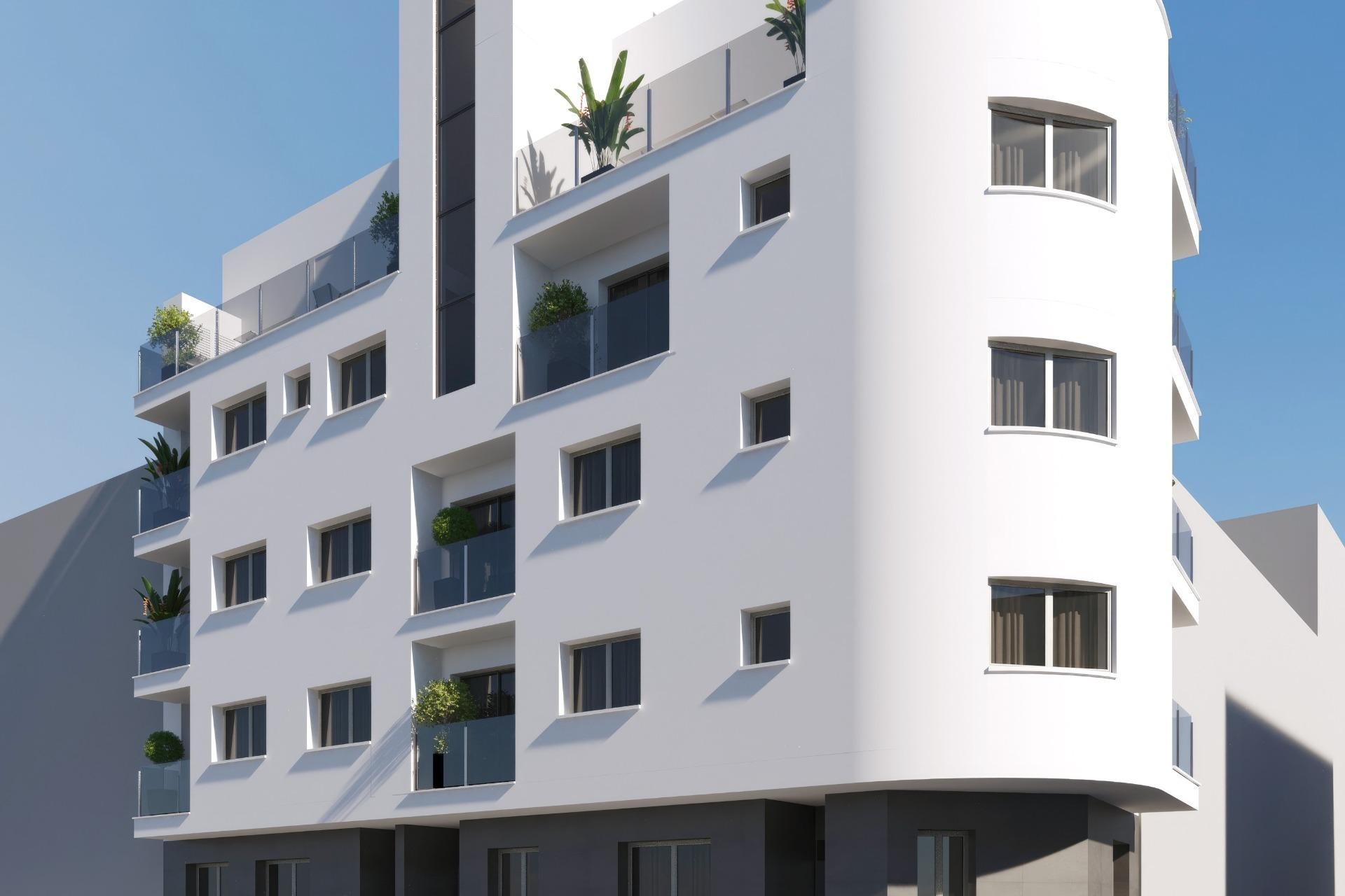 Nowy budynek - Apartment - Torrevieja - Centro