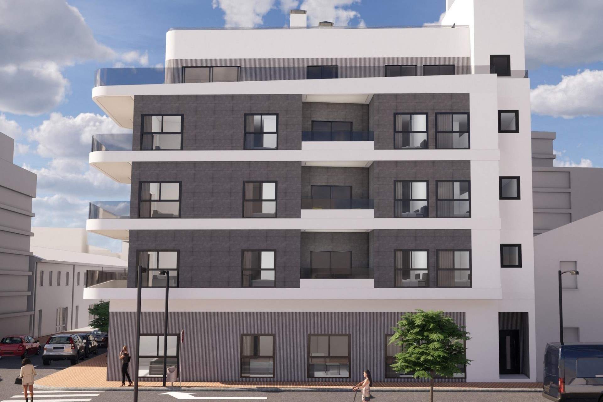 Nowy budynek - Apartment - Torrevieja - La Mata