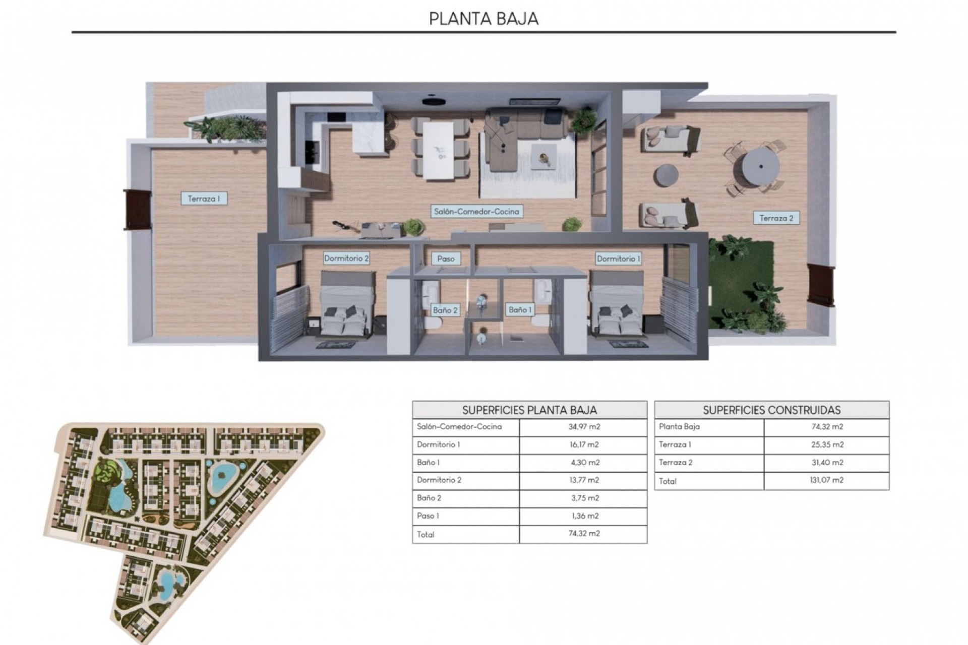 Nowy budynek - Bungalow - Torrevieja - Los Balcones