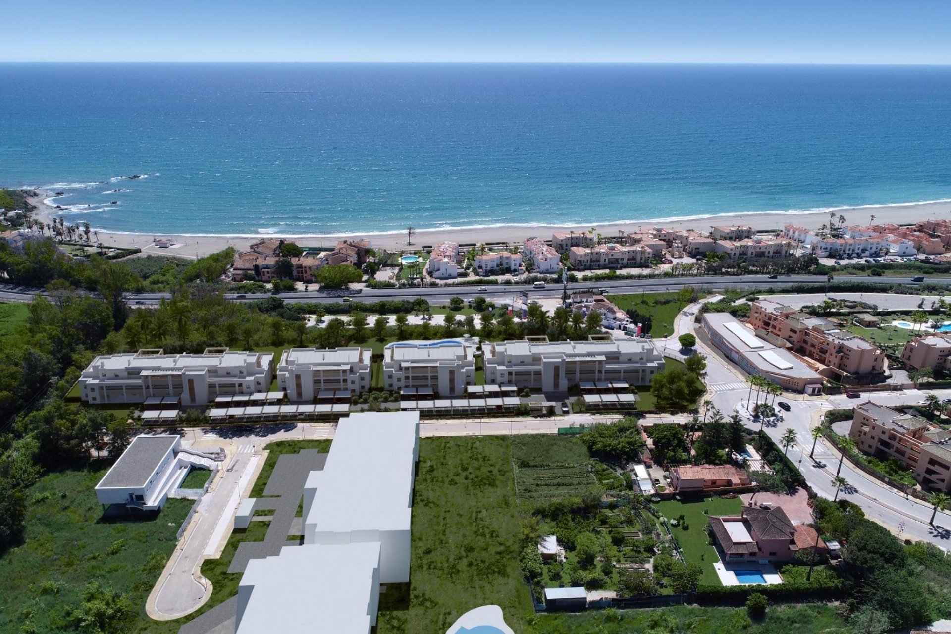Nowy budynek - Daszek - Casares - Casares Playa