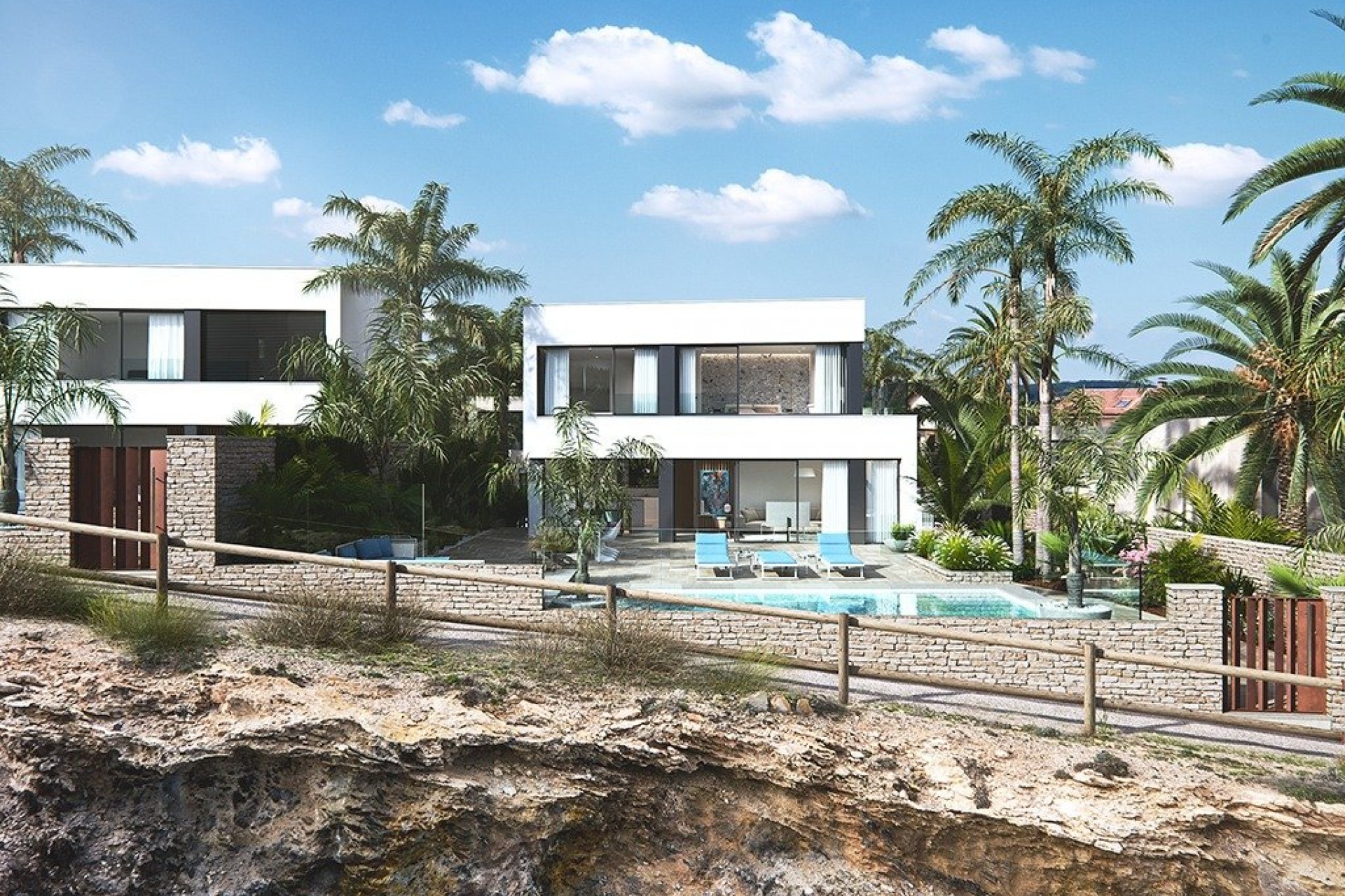 Nowy budynek - Villa - Cabo de Palos - Cala Medina