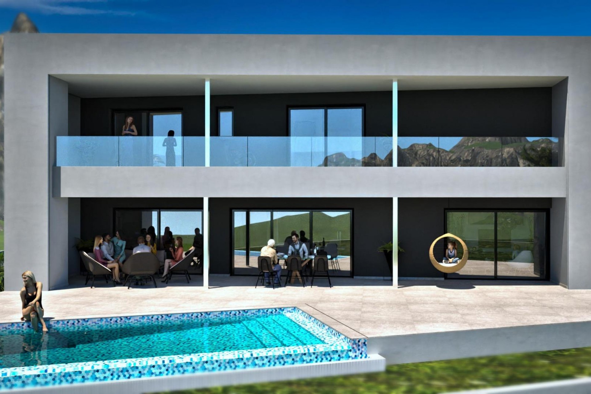 Nowy budynek - Villa - La Nucía - Panorama