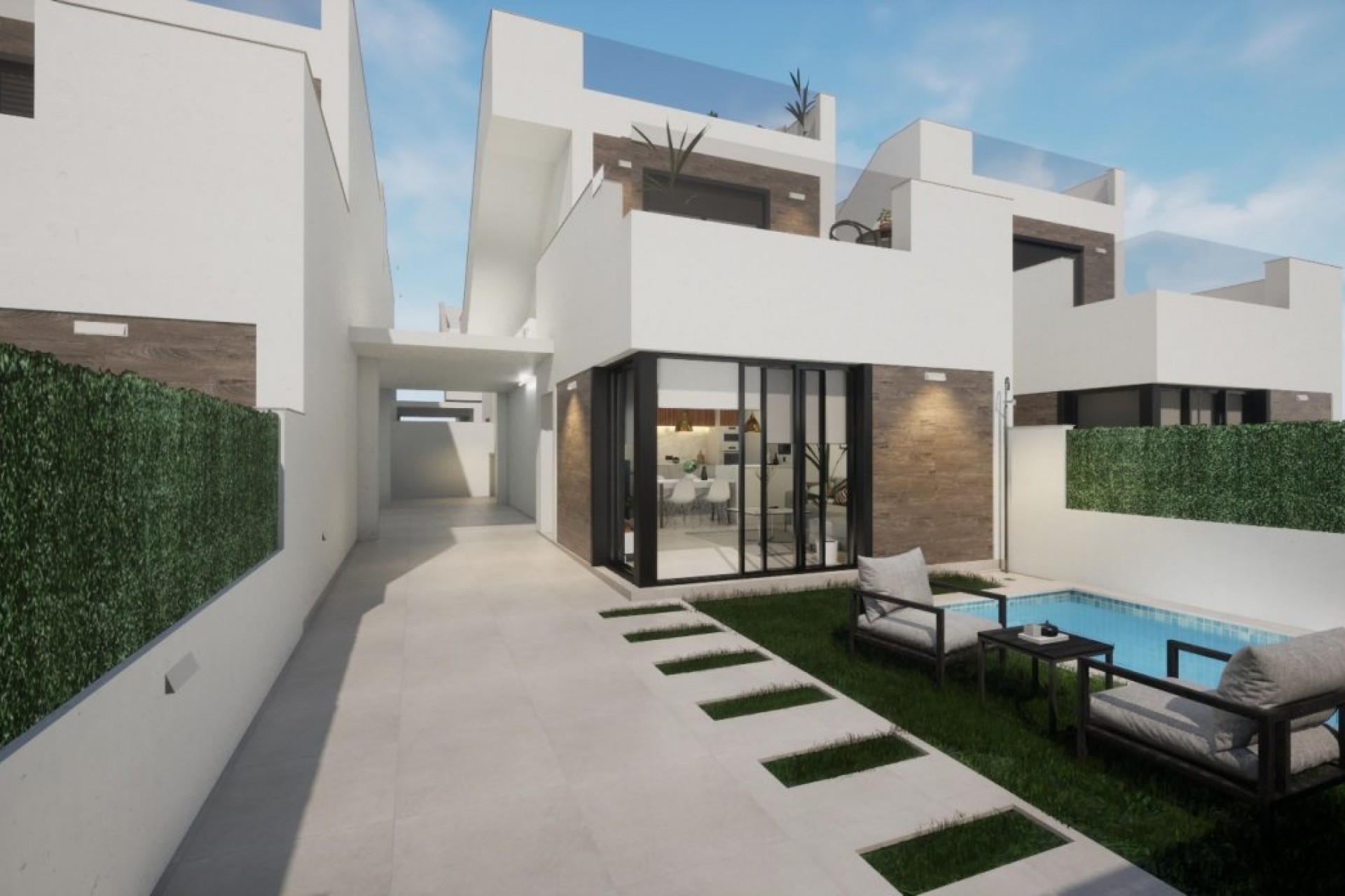 Nowy budynek - Villa - Los Alcazares - Playa La Concha