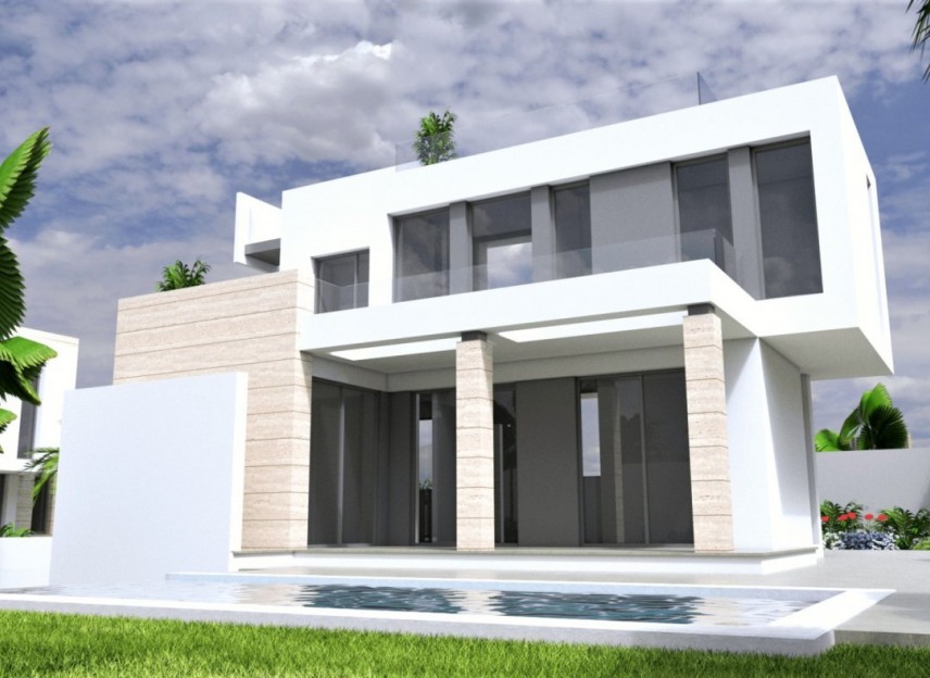 Nowy budynek - Villa - Torrevieja - Aguas Nuevas 1