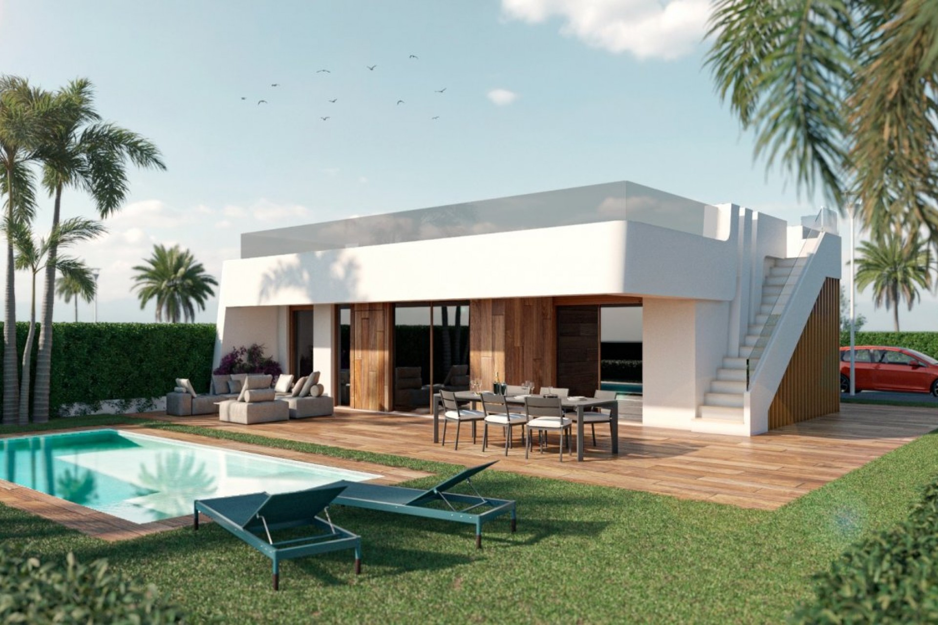 Obra nueva - Villa - Alhama De Murcia - Condado De Alhama Golf Resort